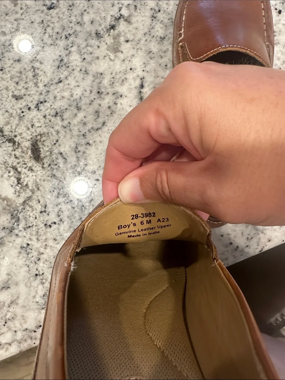 Johnston & Murphy Brown Leather Slip-On Loafers